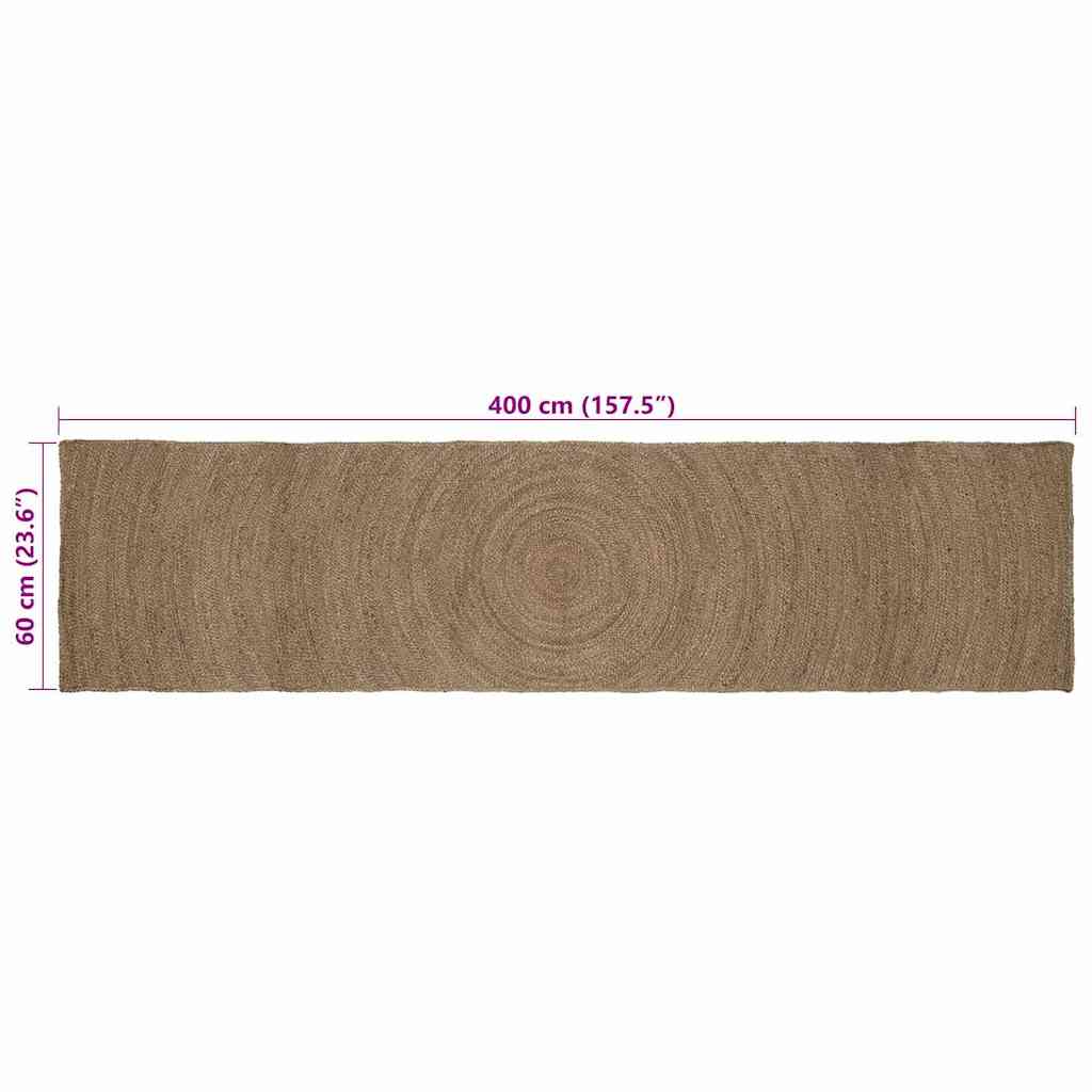 Bereichsteppiche Natur 60 x 110 cm Jute