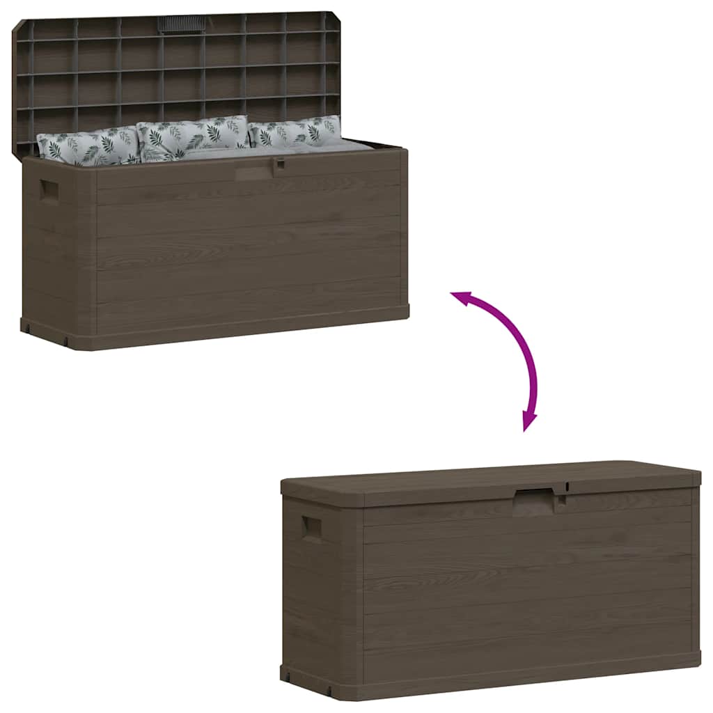 Outdoor-Kissenbox Anthrazit 77,5x44,5x53 cm Polypropylen