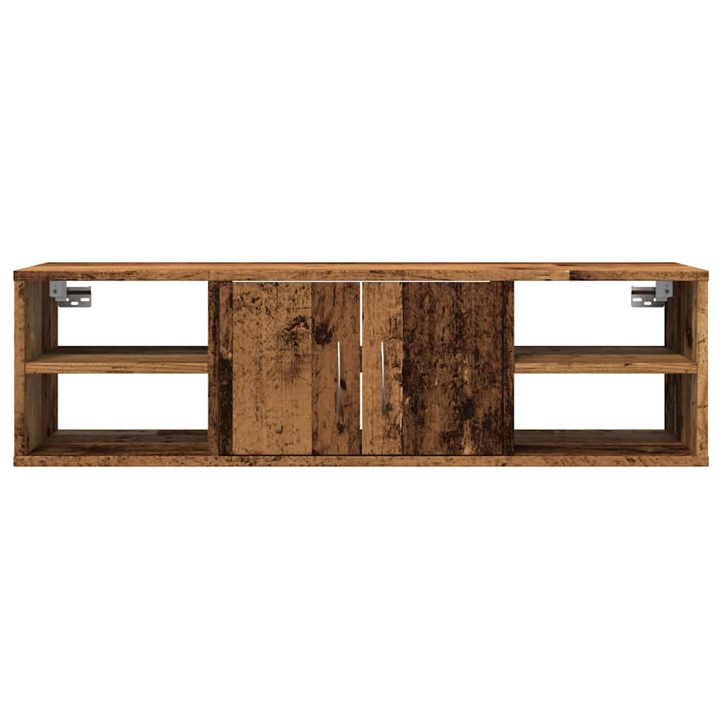 Wandregal Weiß 102x30x29 cm Holzwerkstoff