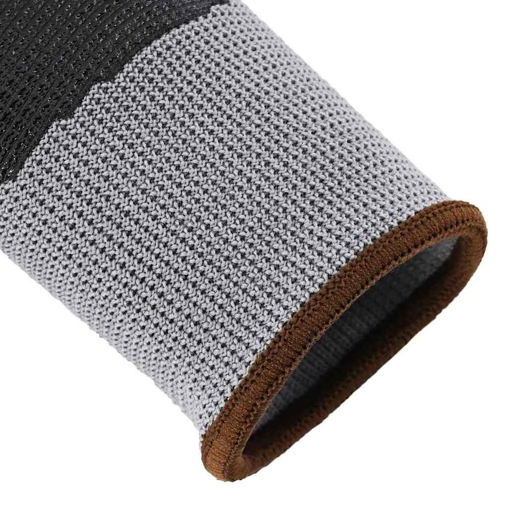 Arbeitshandschuhe 12 pcs Grau und Schwarz 7 / S Polyester