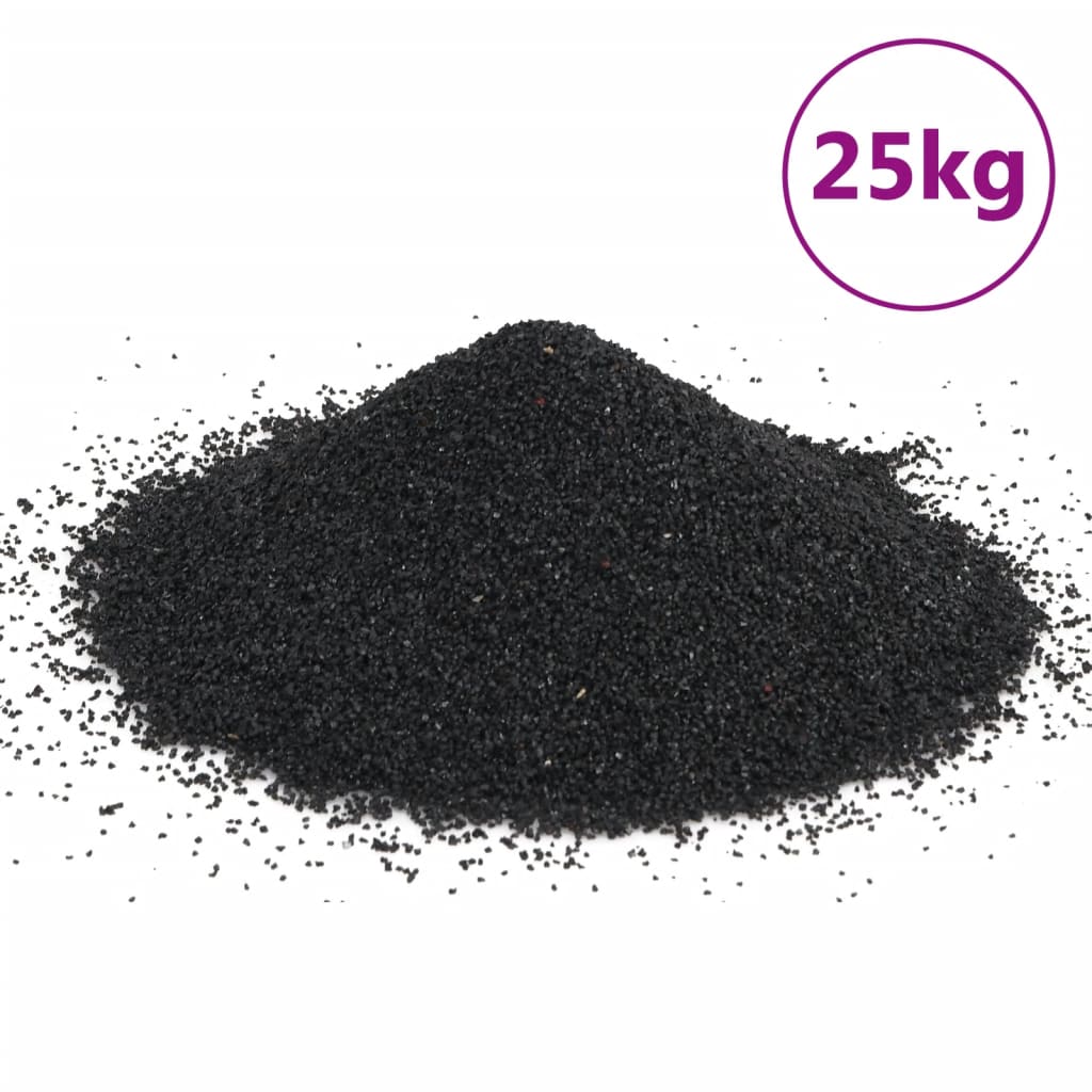 Aquariensand 10 kg Schwarz 0,2-2 mm