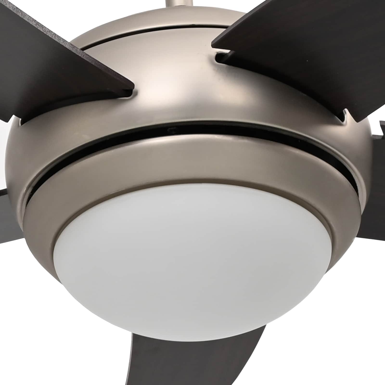 Deckenventilator mit Licht und Fernbedienung Ø 130 cm Weiß