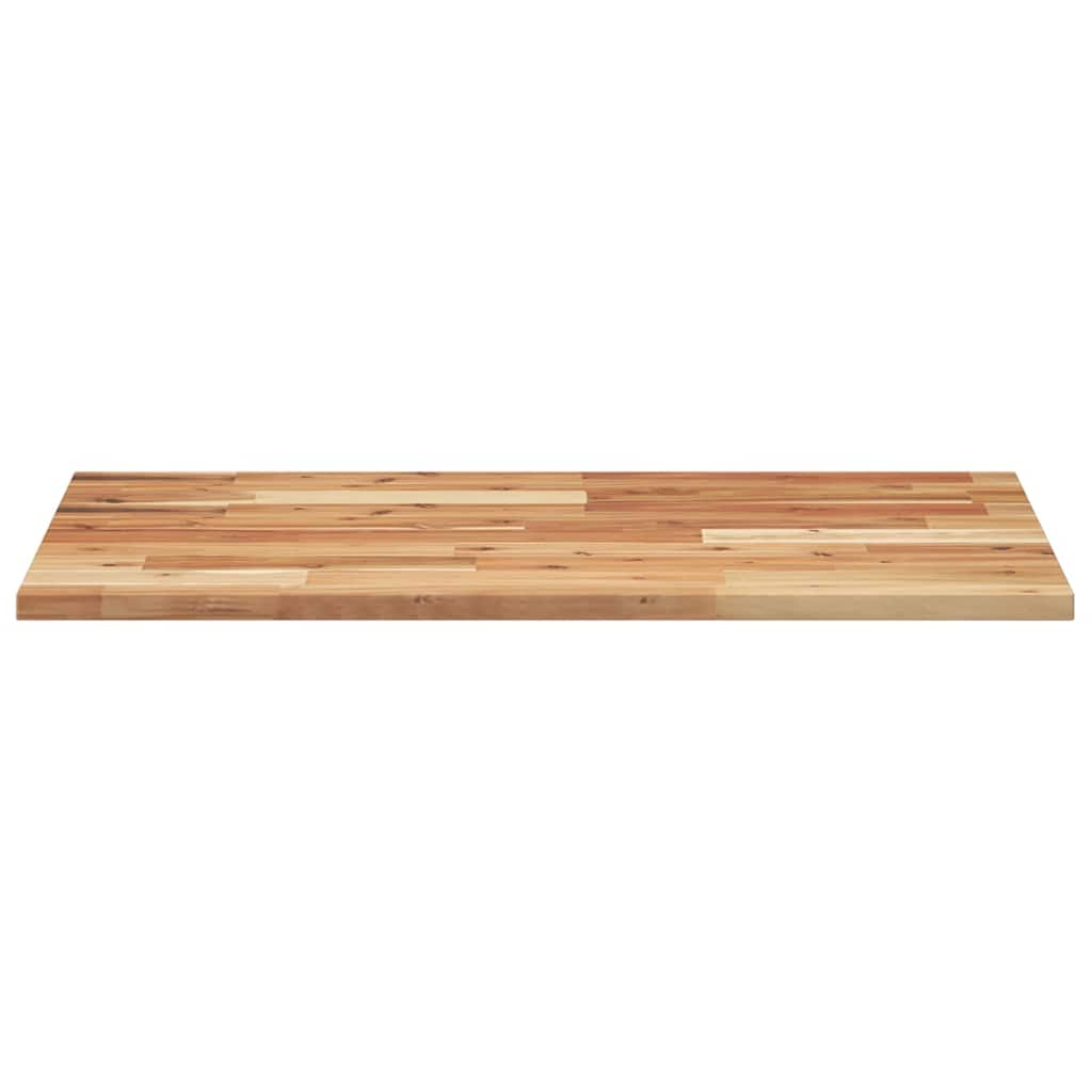Tischplatte Rechteckig 60x50x2 cm Massivholz Akazie