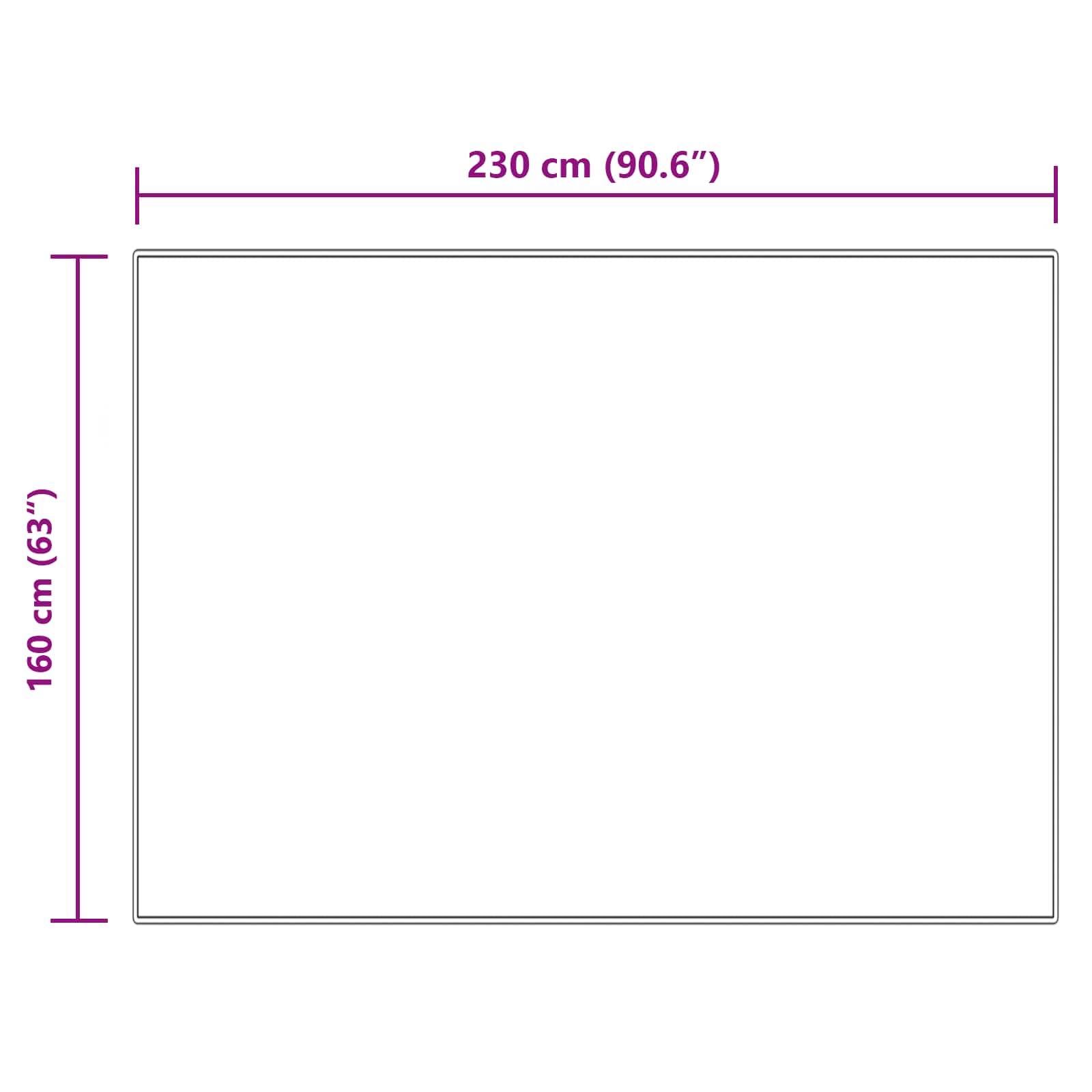 Teppich aus Kunstschaffell TAFALLA Weiß 60 x 110 cm Polyester