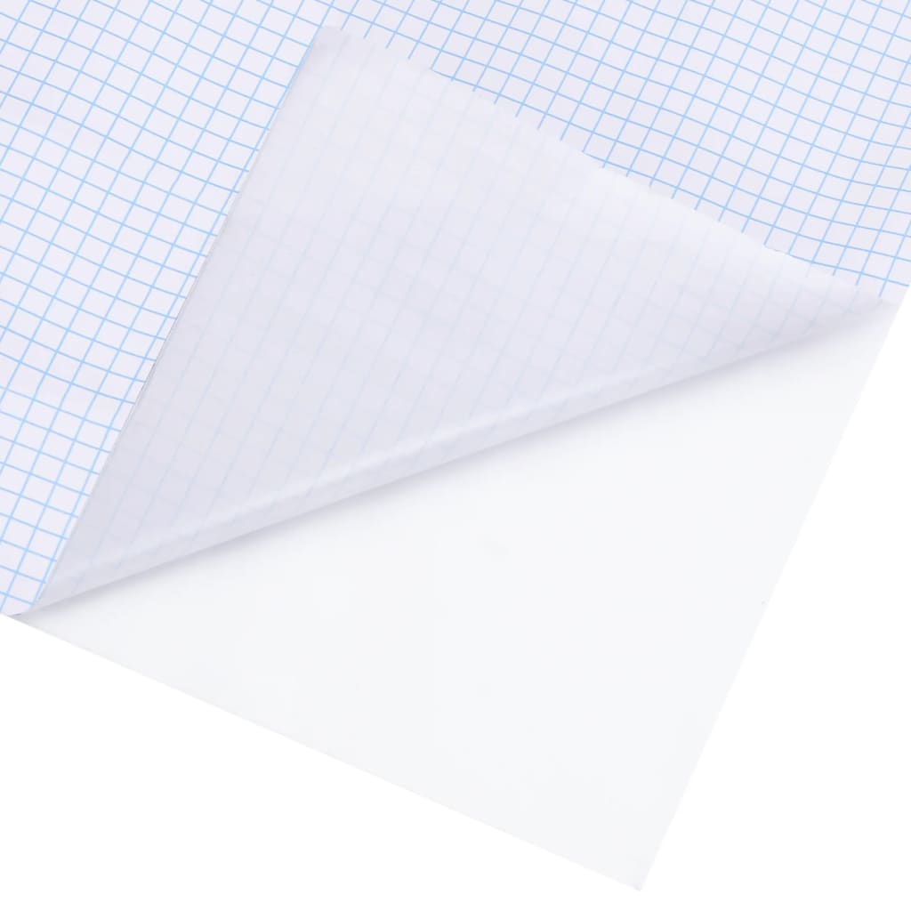 Möbelaufkleber Selbstklebend Mattweiß 90x500 cm PVC