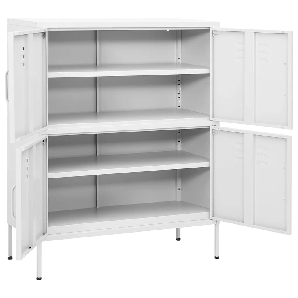 Lagerschrank Olivgrün 80x35x101,5 cm Stahl