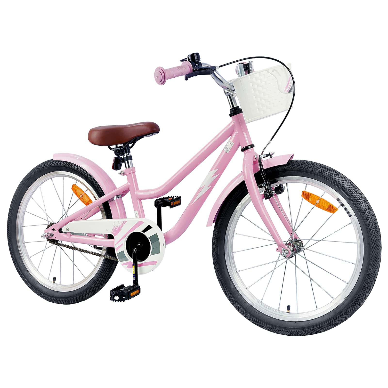 Kinderfahrrad 12 Zoll für 2-4 Jahre alt Hellrosa