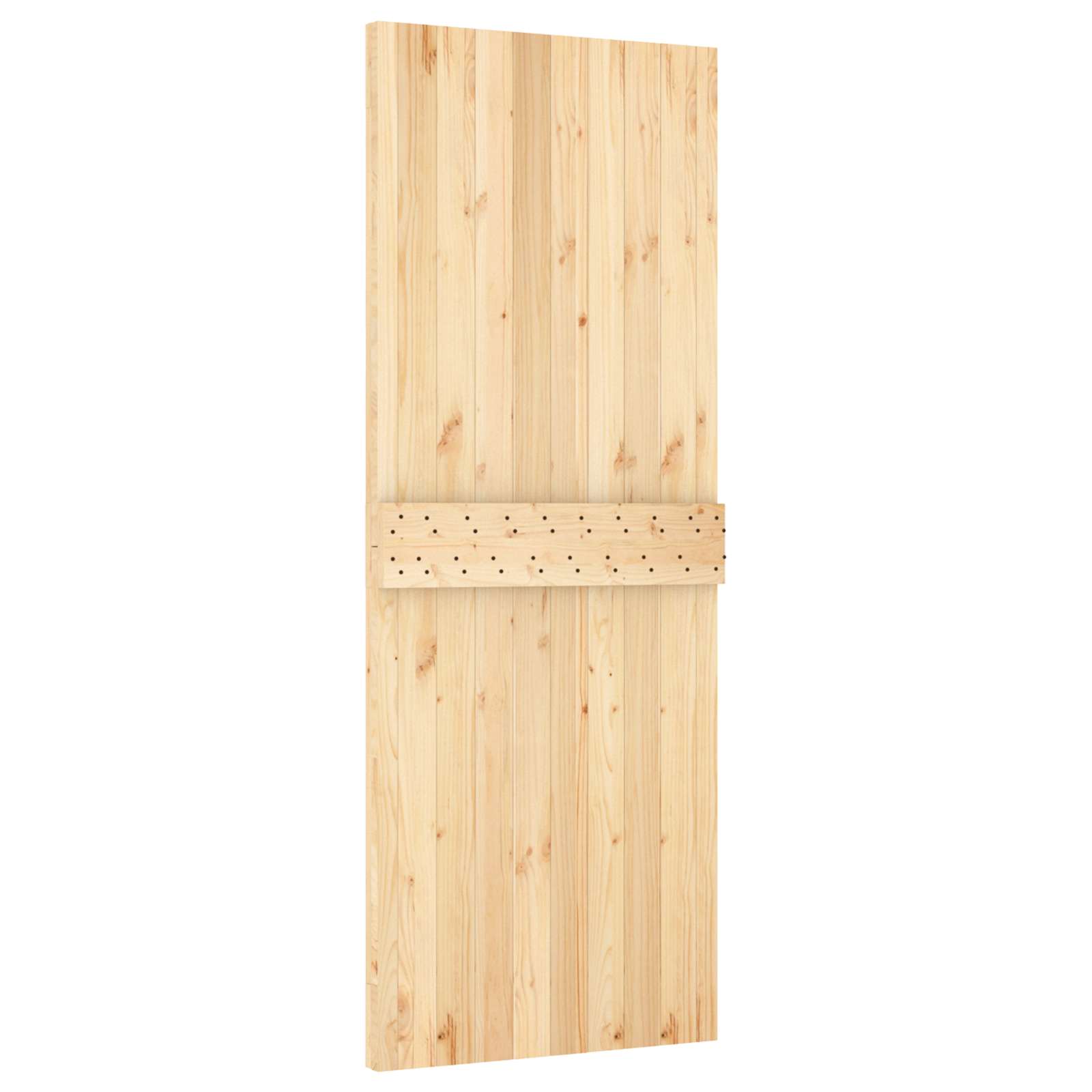 Tür NARVIK Natur 80 x 210 cm Massivkiefer