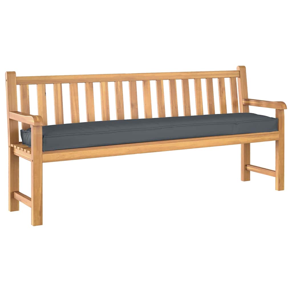 Palettenkissen Anthrazit 180 x 40 x 8 cm Oxford-Stoff