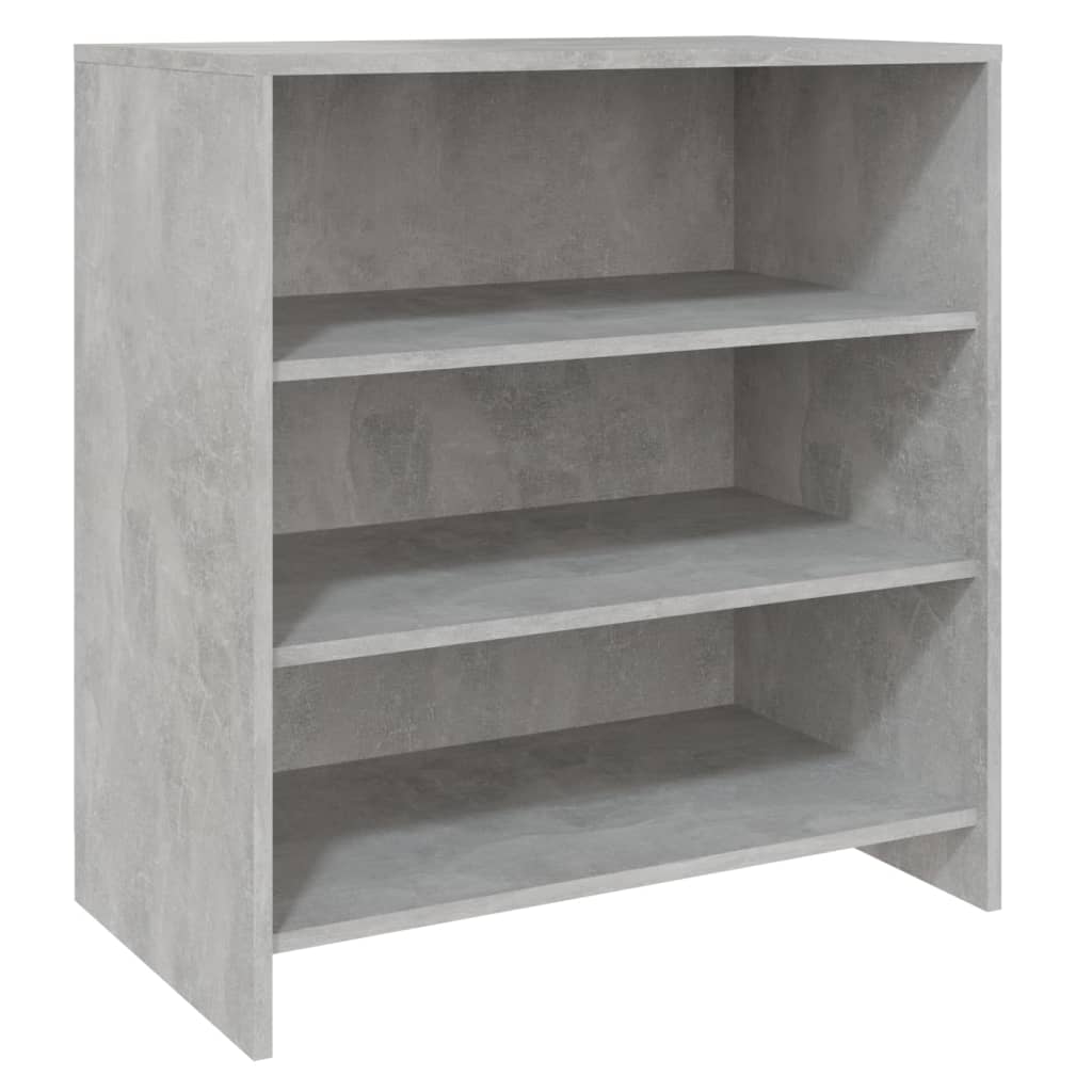 3-tlg. Sideboard Weiß Holzwerkstoff