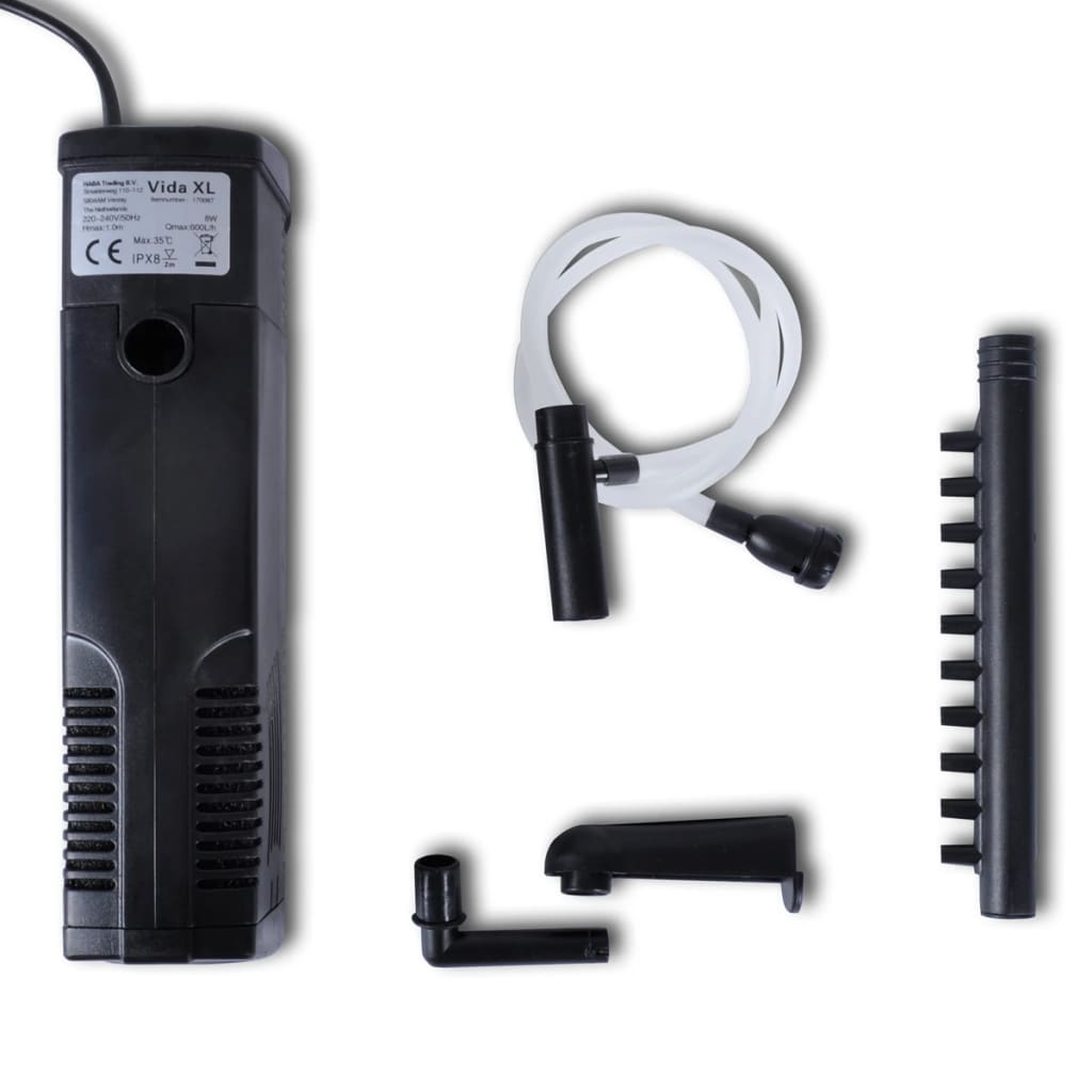 Aquarium Filterpumpe Aquariumfilter Aquafilter 300L/h