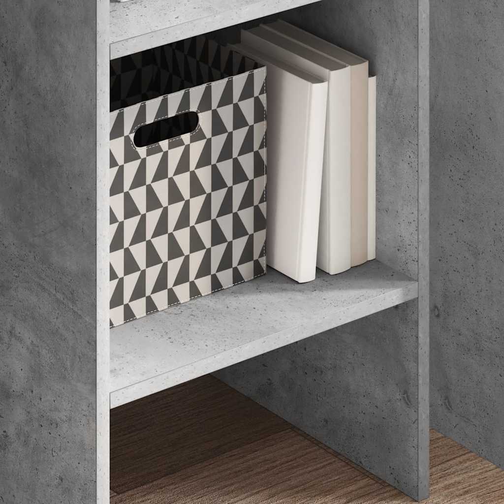 Bücherregal Weiß 40x35x180 cm Holzwerkstoff