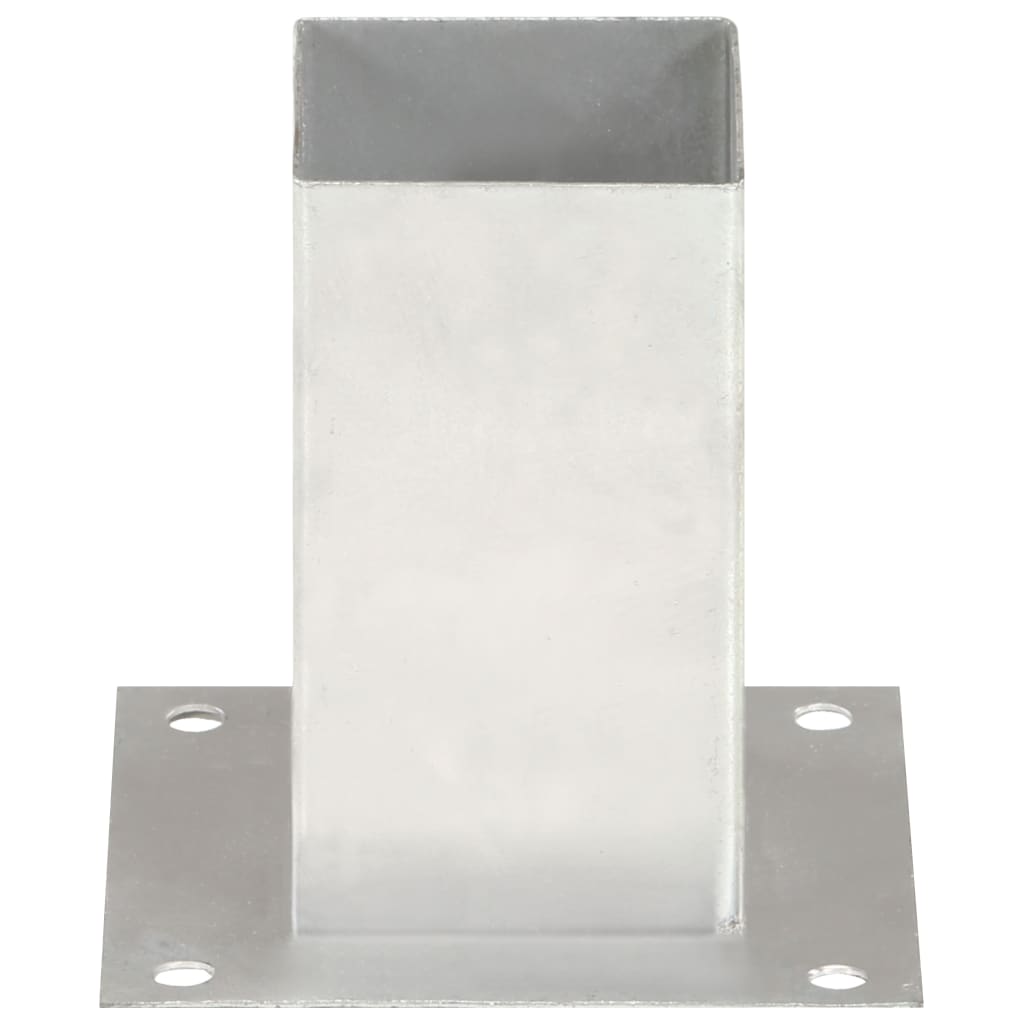 Pfostenanker 4 Stk. Verzinktes Metall 71 mm