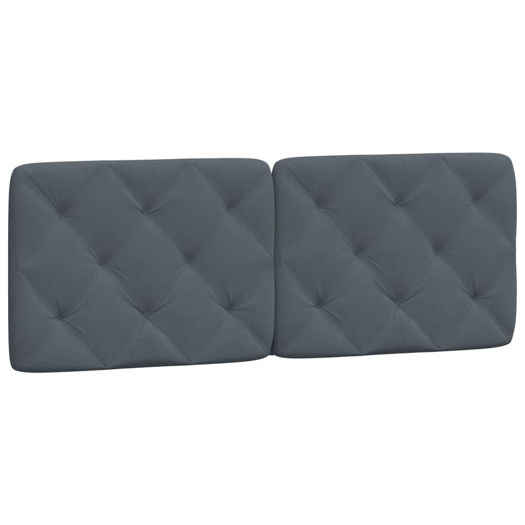 Bett mit Matratze Hellgrau 80x200 cm Samt