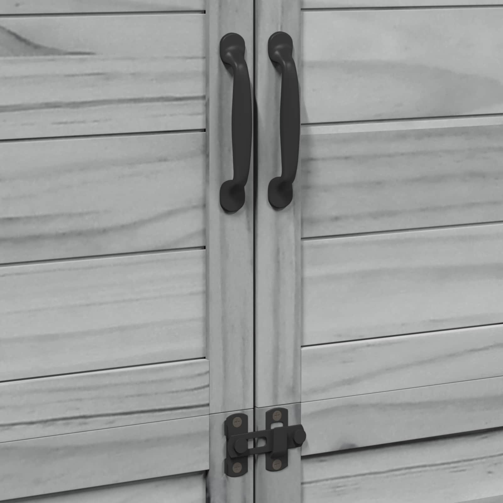 Gartenschuppen Natur 59 x 56 x 113,5 cm Massivholz aus Fichte