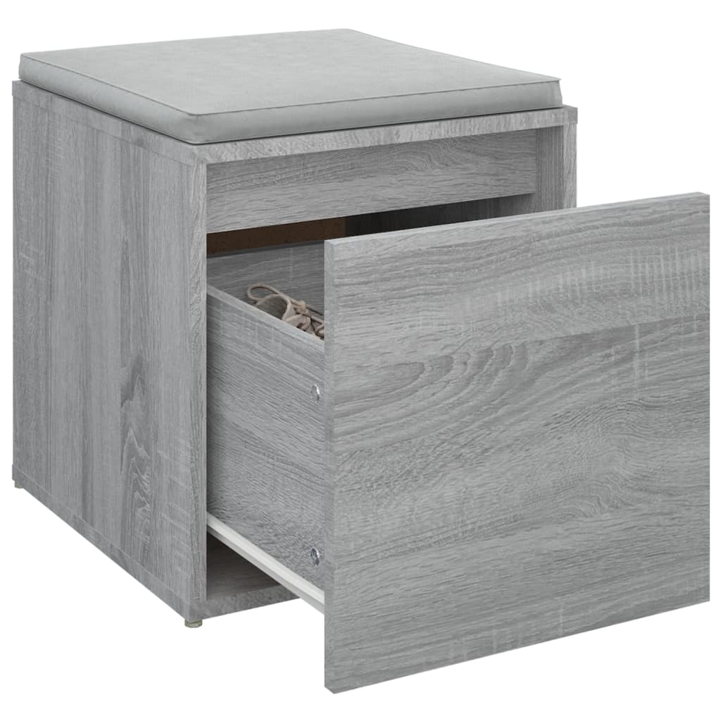 Schubladenbox Weiß 40,5x40x40 cm Holzwerkstoff