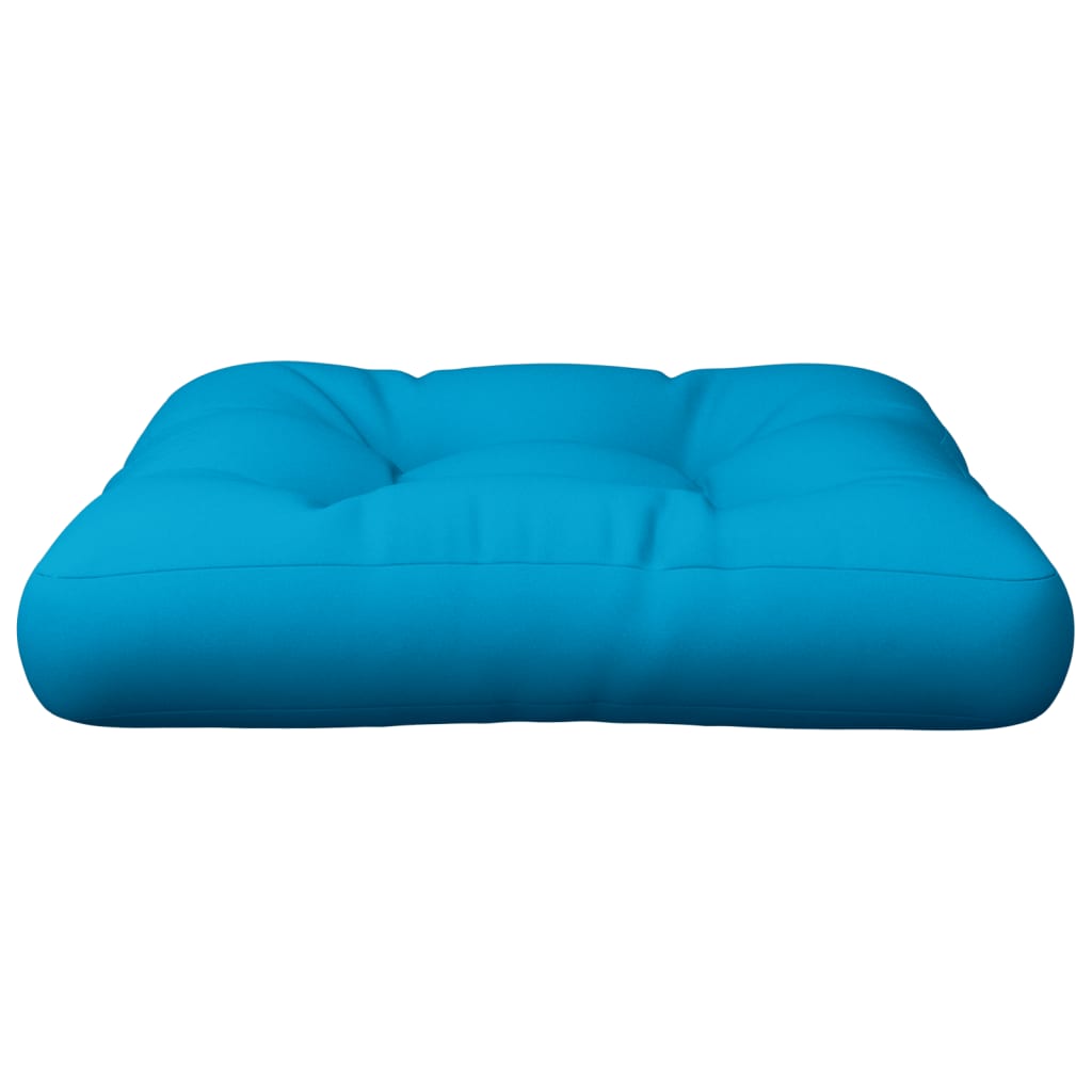 Palettenkissen Blau Weiß Gestreift 58x58x10 cm Oxford-Gewebe