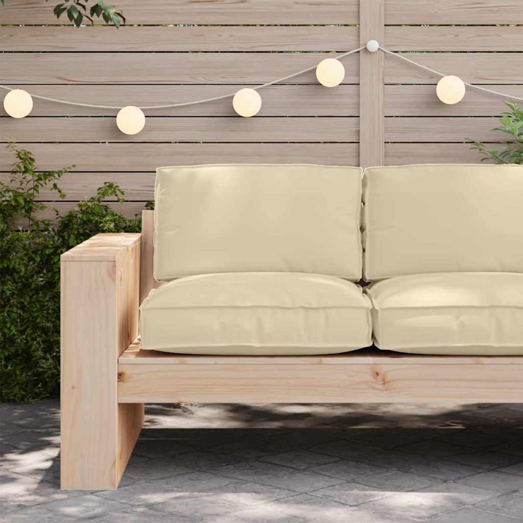Kissen Anthrazit 80 x 80 x 12 cm Oxford-Stoff