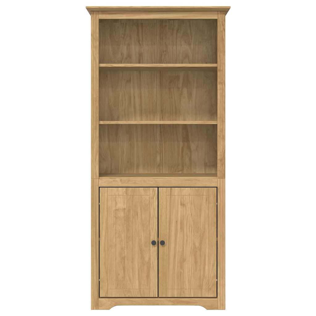Bücherregal BODO Honigbraun 82 x 40 x 173 cm Holzwerkstoff