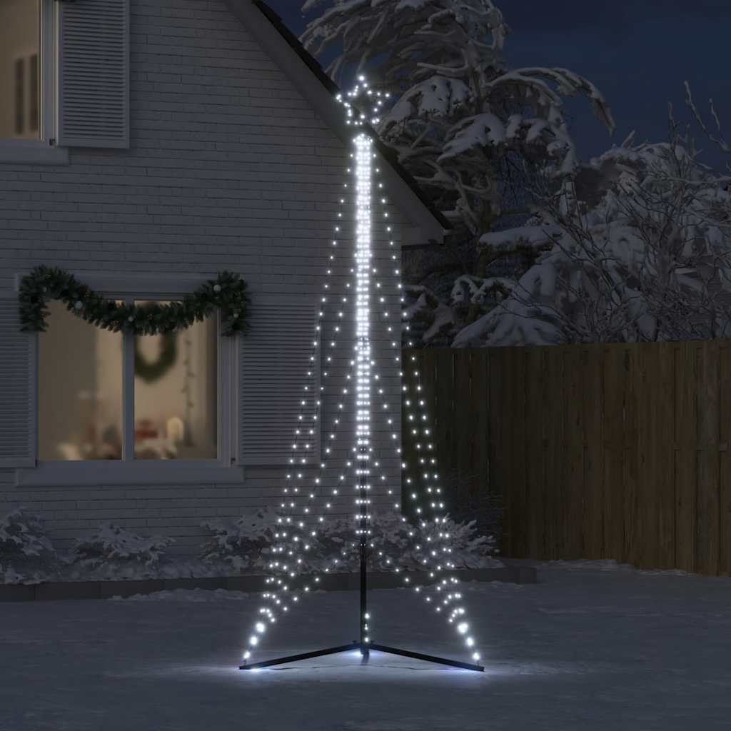 LED Weihnachtsbaum 363 LEDs Warmweiß 182 cm