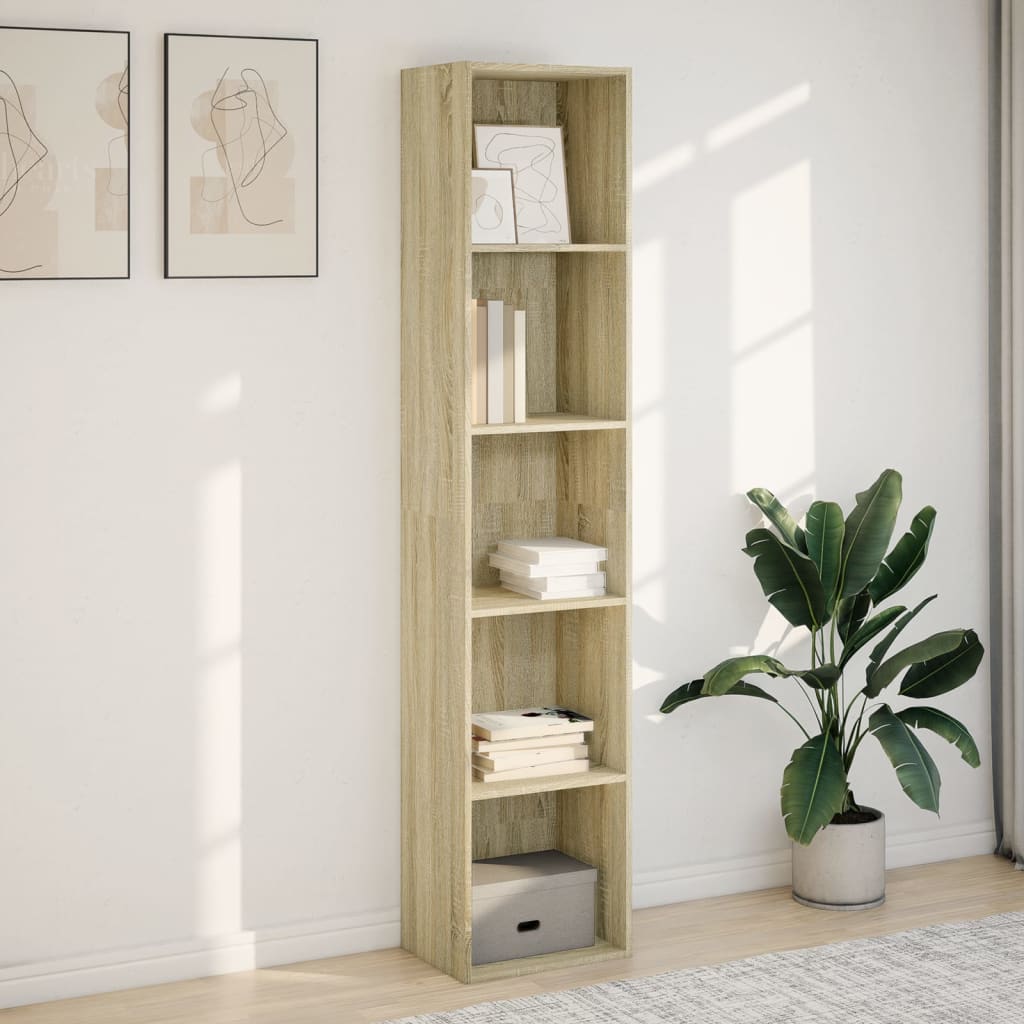 Bücherregal Weiß 80x30x189 cm Holzwerkstoff