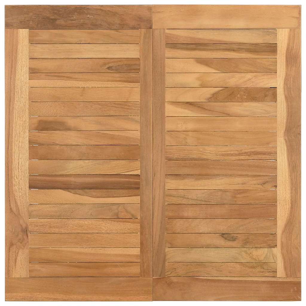 Couchtisch Braun 45 x 45 x 36 cm Massivholz Teak