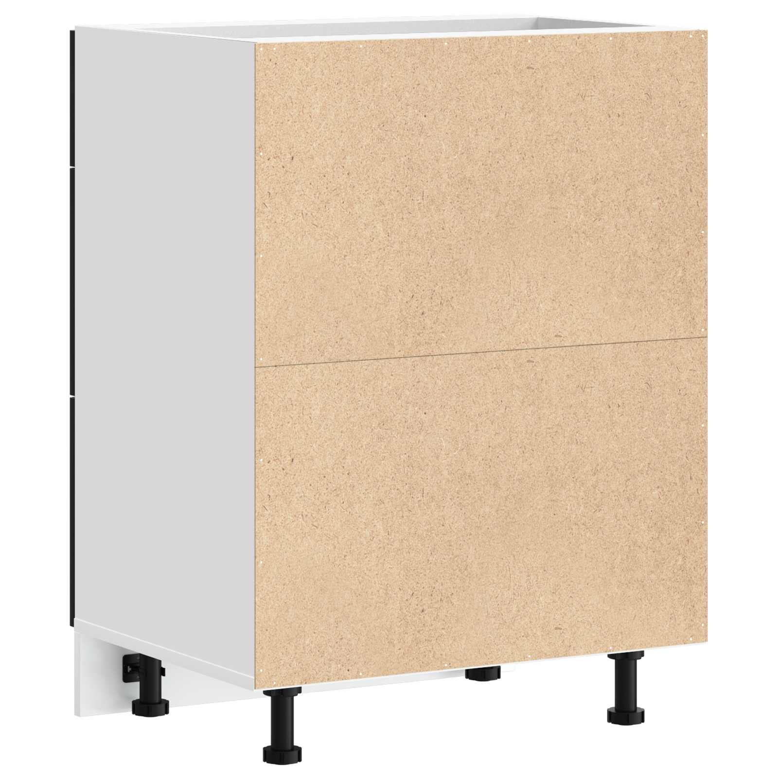 Unterschrank Lyon Weiß 60x46x81,5 cm Holzwerkstoff