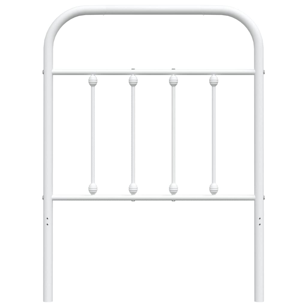 Ersatz-Kopfteil Metall Schwarz 75 cm