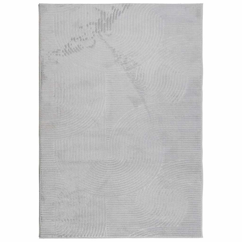 Teppich IZA Kurzflor Skandi-Stil Anthrazit 80x150 cm