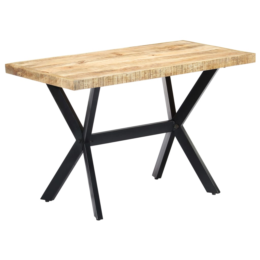 Esstisch Massivholz Mango und Stahlgestell 180 cm