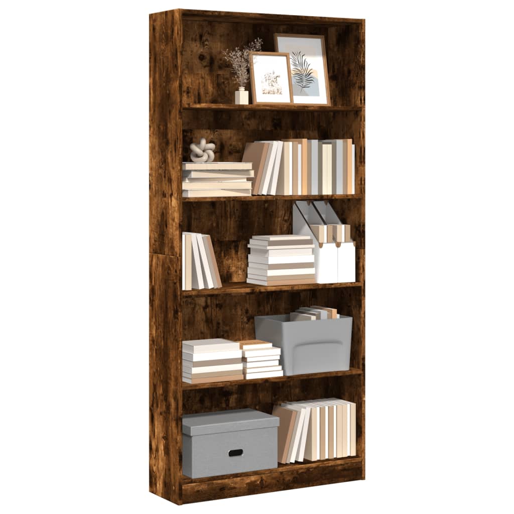 Bücherregal Weiß 40x24x75 cm Holzwerkstoff