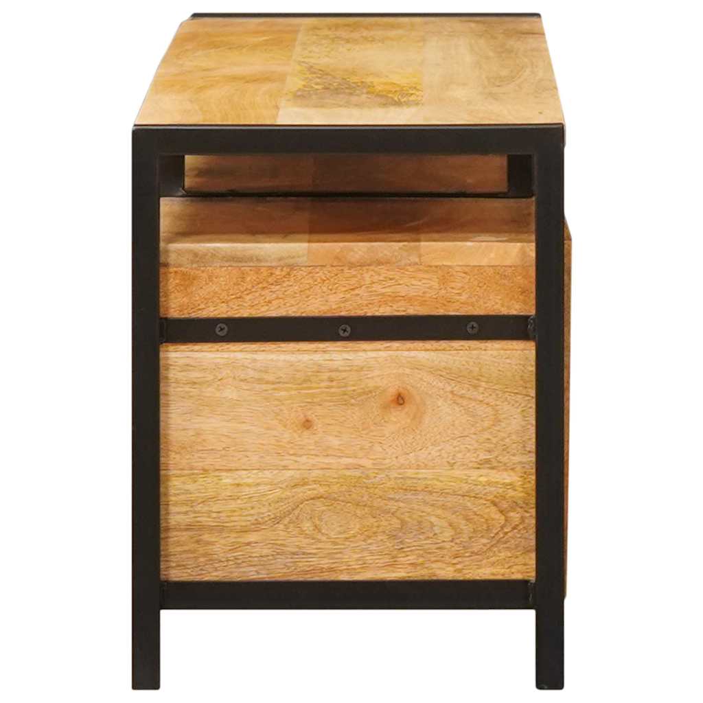 Sideboard 110x35x65 cm Massivholz Mango