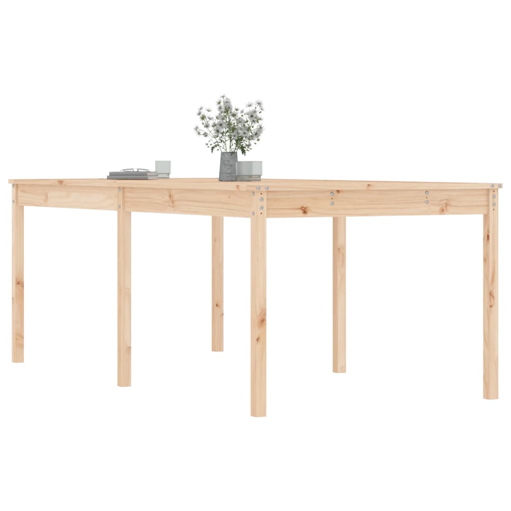 Gartentisch 82,5x82,5x76 cm Massivholz Kiefer