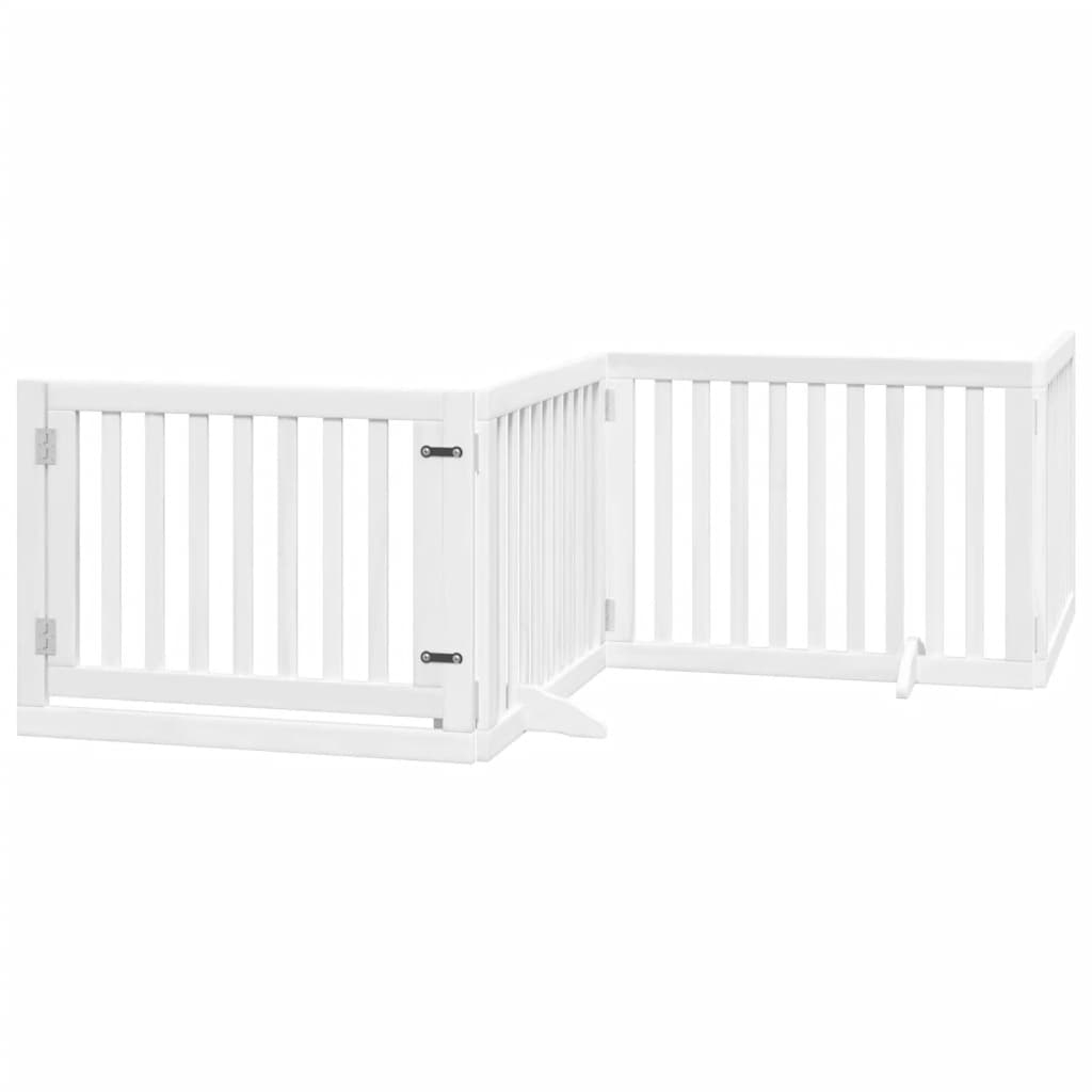 Hundegitter Faltbar 3 Paneele 150 cm Pappelholz