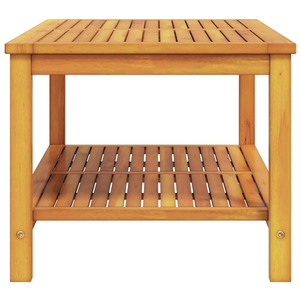 Beistelltisch Öl-Natur 70 x 40 x 45 cm Massivholz Akazie