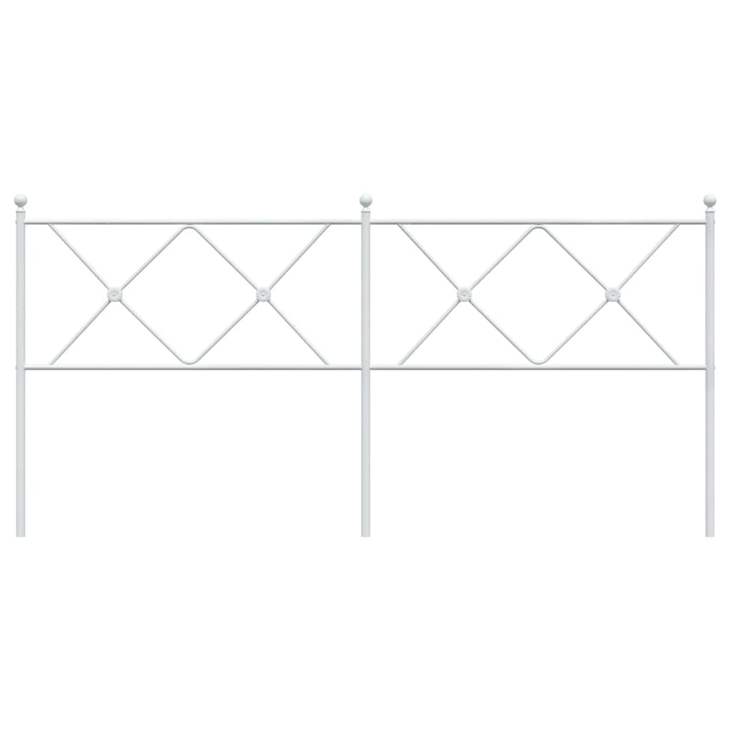 Ersatz-Kopfteil Metall Schwarz 75 cm