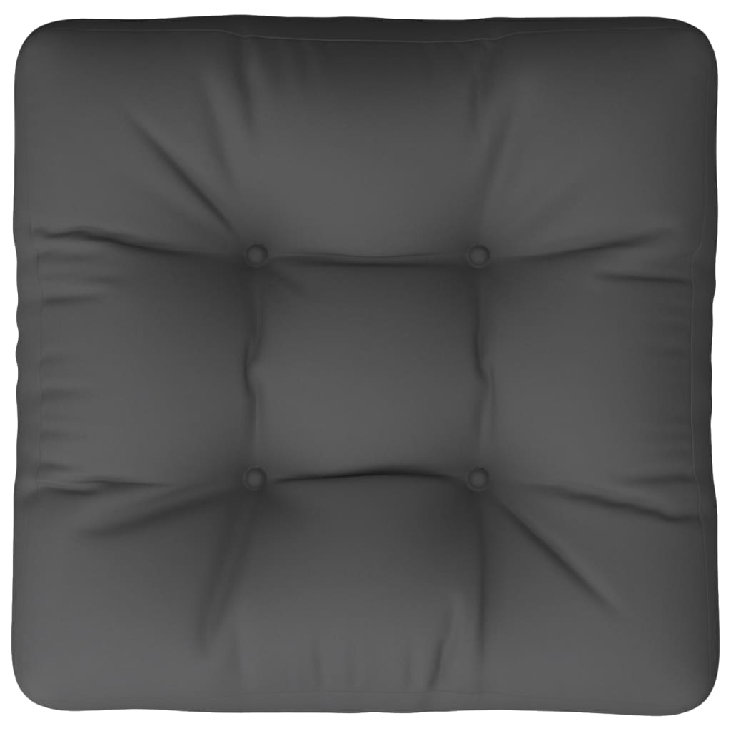 Palettenkissen Taupe 60x61,5x10 cm Stoff