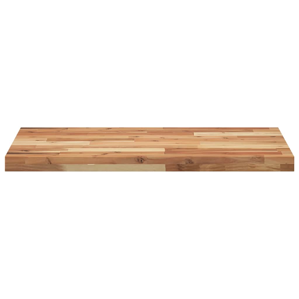 Tischplatte Rechteckig 60x50x2 cm Massivholz Akazie