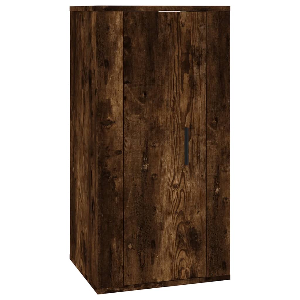 3-tlg. TV-Schrank-Set Weiß Holzwerkstoff