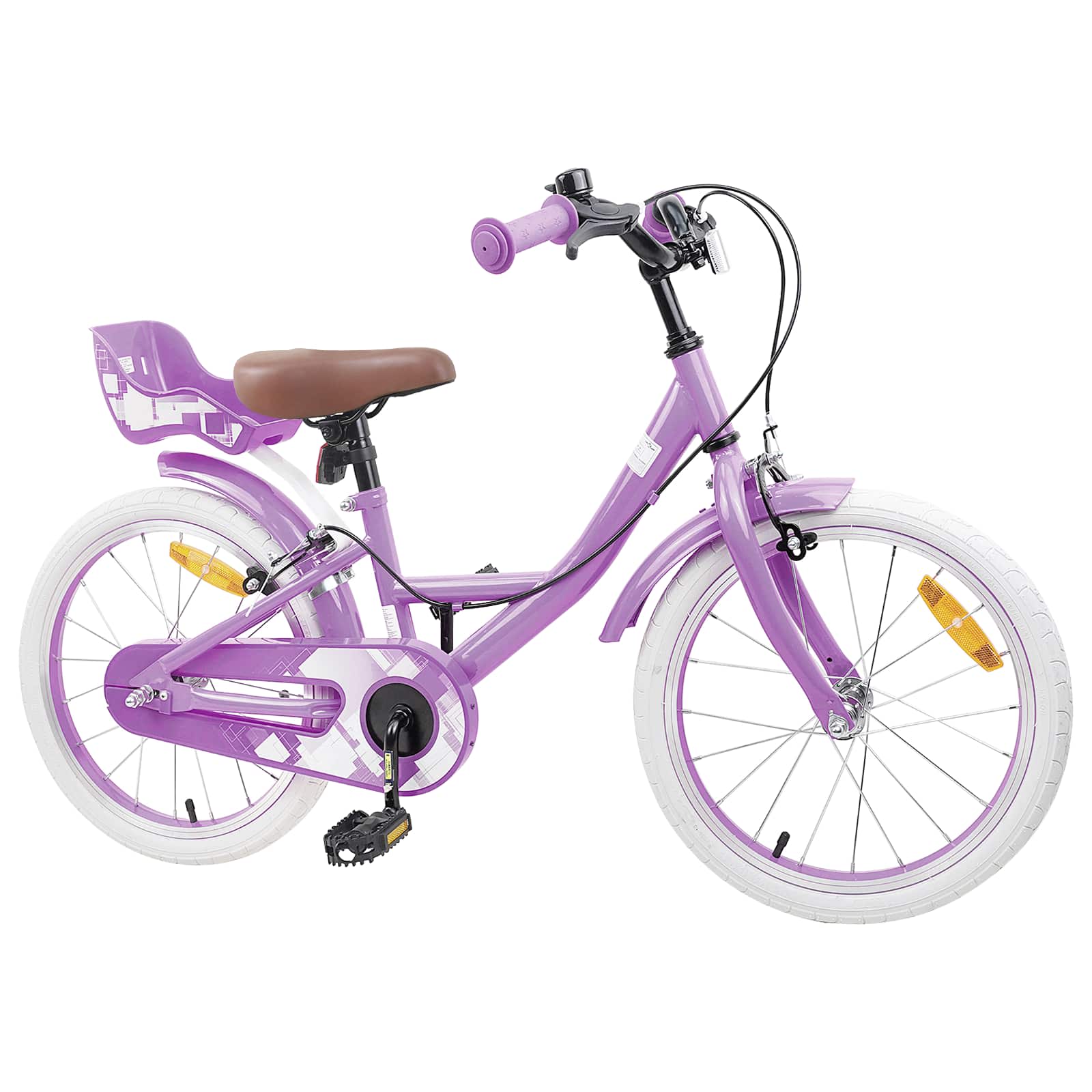 Kinderfahrrad 12 Zoll für 2-4 Jahre alt Hellrosa