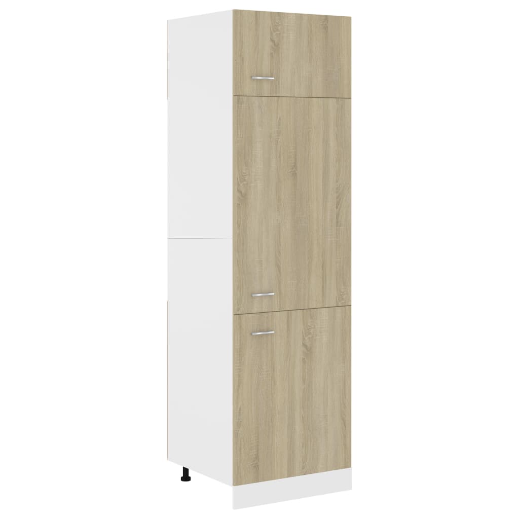 Spülenunterschrank Sonoma-Eiche 80x46x81,5 cm Holzwerkstoff