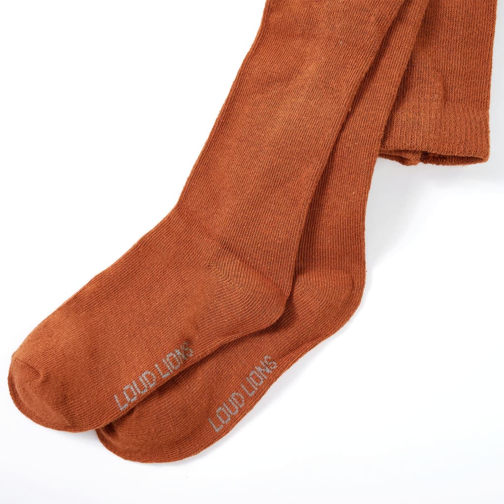 Kinderstrumpfhose Dunkles Ocker 104