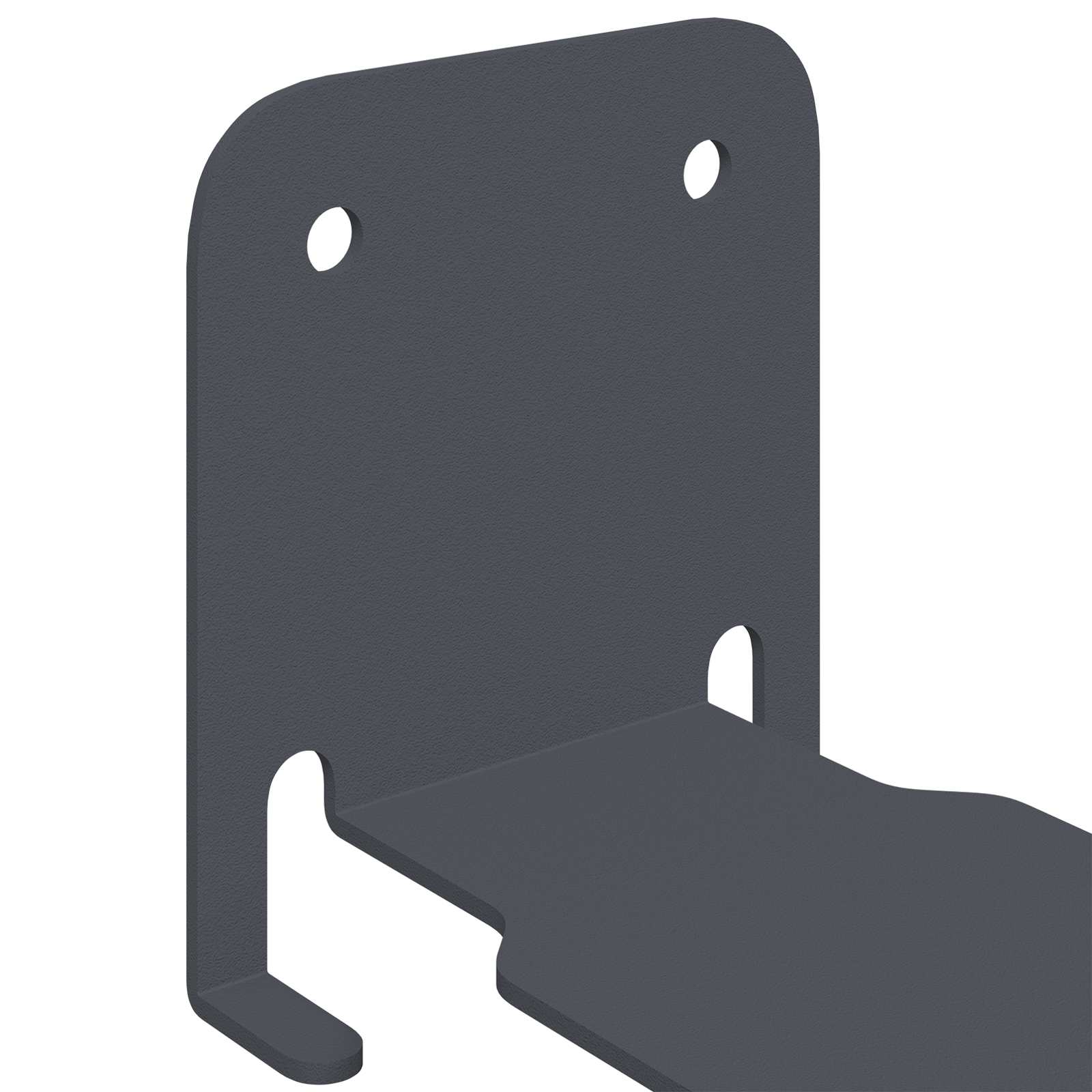 Unsichtbares Schwimmendes Regal 4 pcs Schwarz 6 x 11 x 6,5 cm