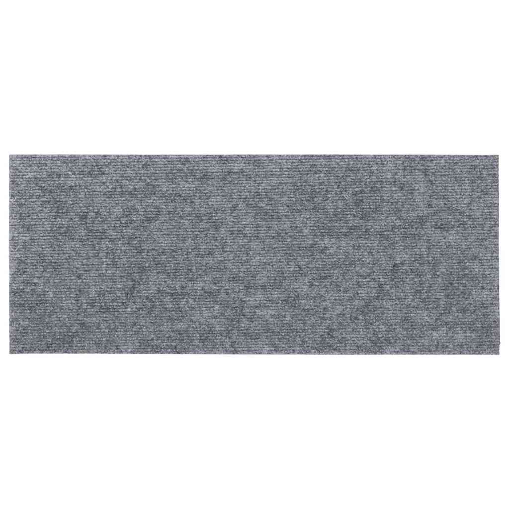 Stufenmatten Selbstklebend 15 Stk. 60x25 cm Hellbraun Rechteckig