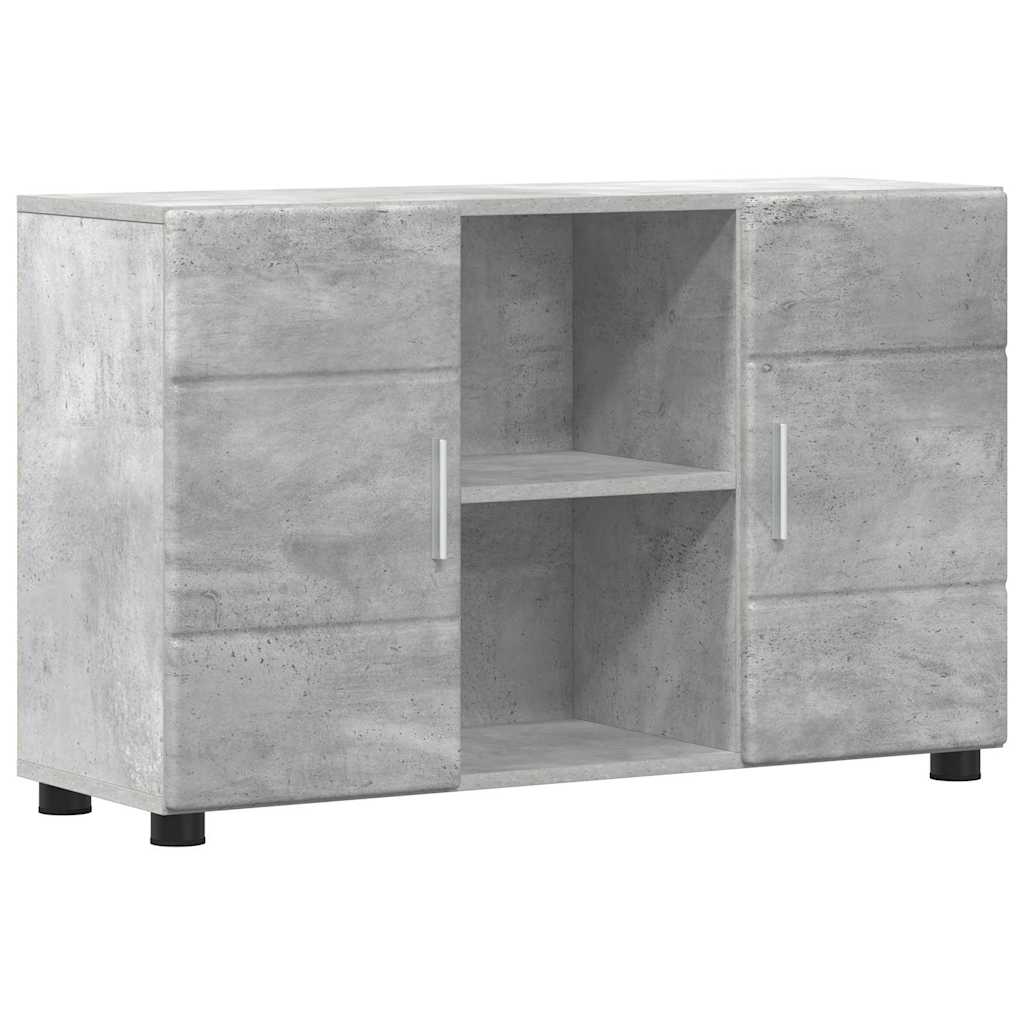 Highboard mit Regal FLORIN Weiß 60 x 35 x 182 cm Holzwerkstoff