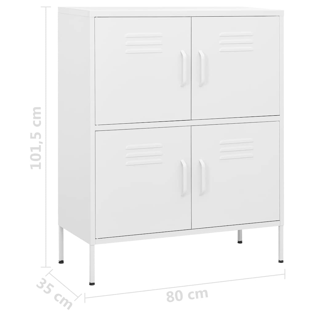 Lagerschrank Olivgrün 80x35x101,5 cm Stahl