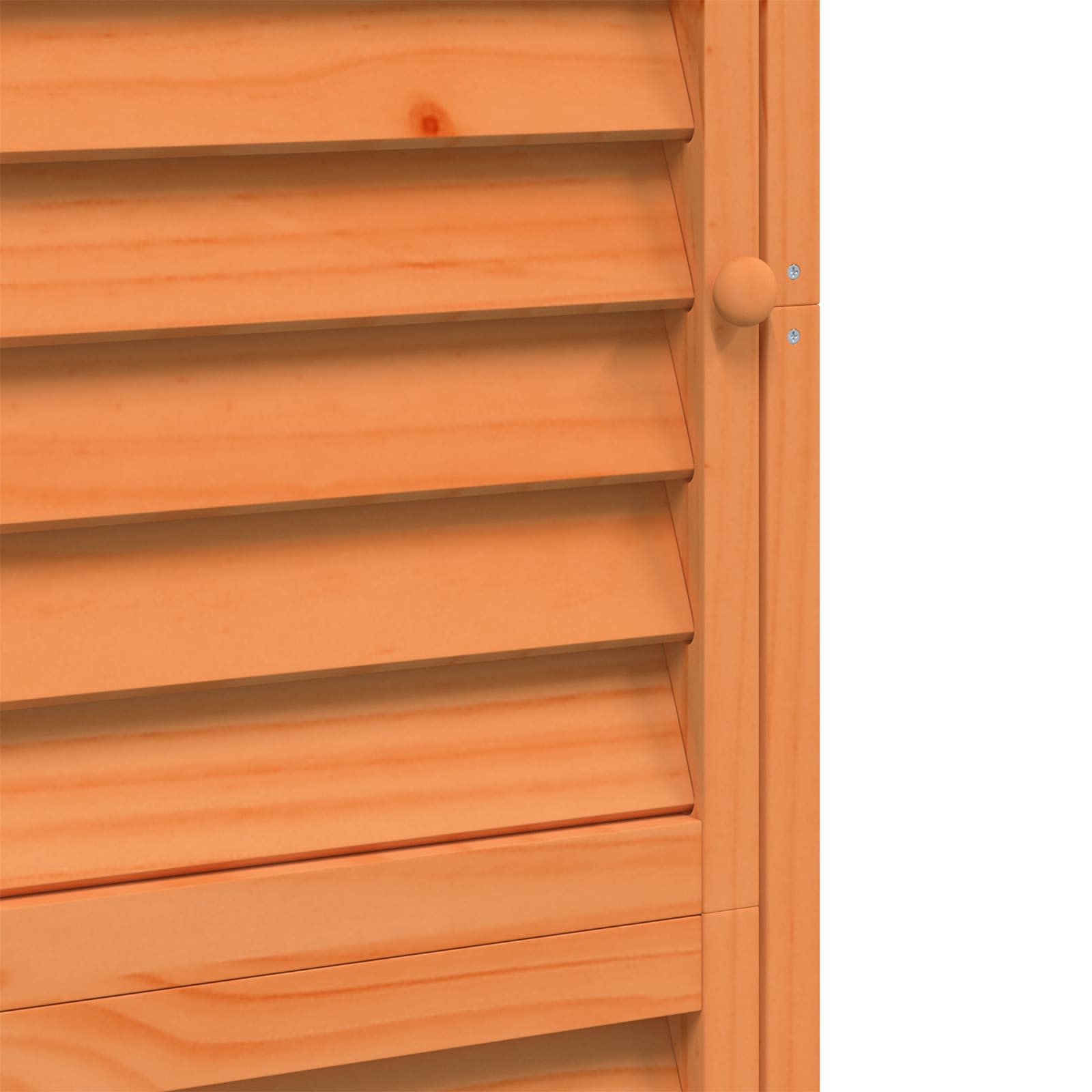 Gartenschuppen Natur 59 x 56 x 113,5 cm Massivholz aus Fichte