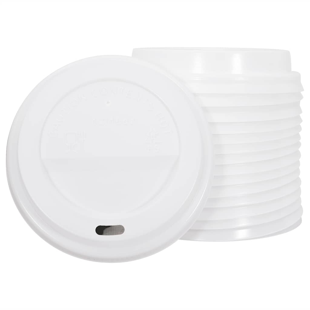 Pappbecher mit Deckeln 1000 Stk. 12oz 300ml