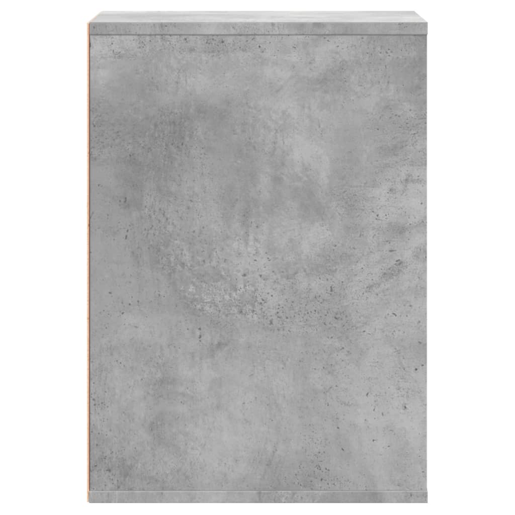 Schubladenschrank Schwarz Eichen-Optik 41 x 40 x 58 cm