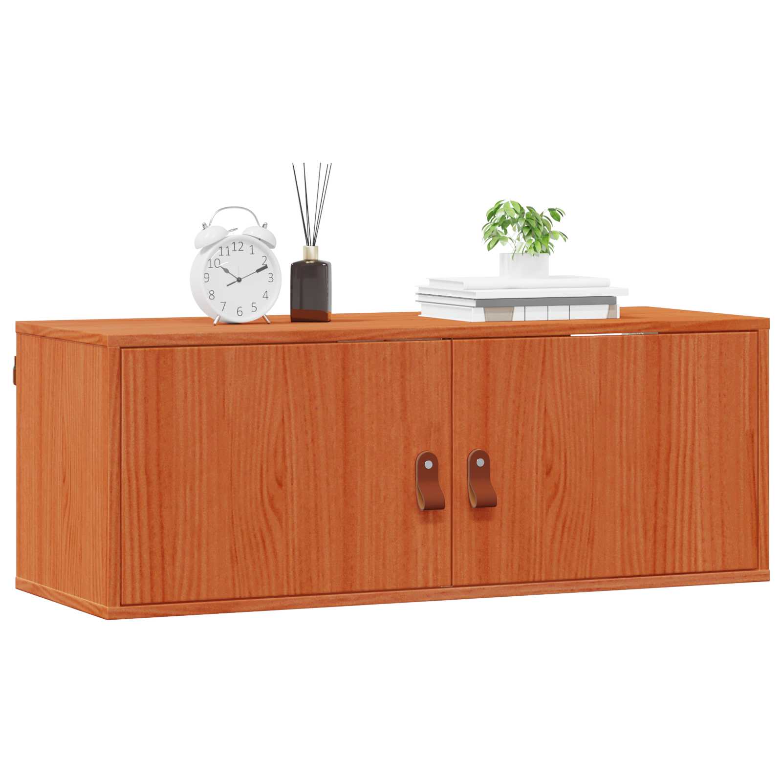 Wandschrank 80x30x30 cm Massivholz Kiefer